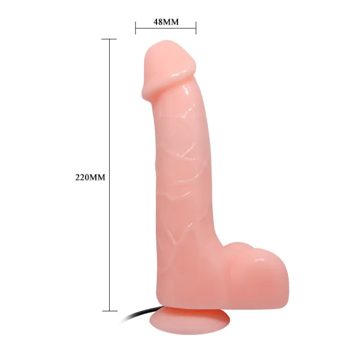 Multi-Speed Vibrating Huge Dildo