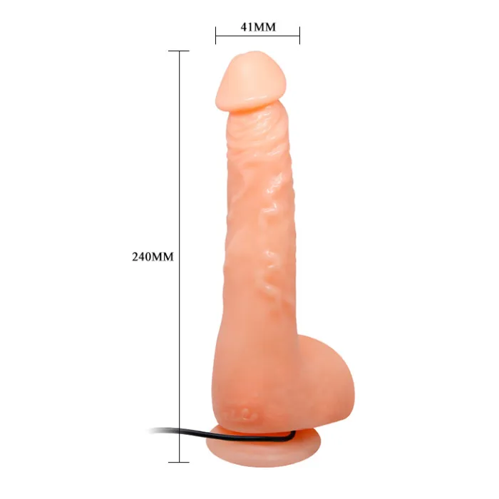 Multi-Speed Suction Cup Dildo