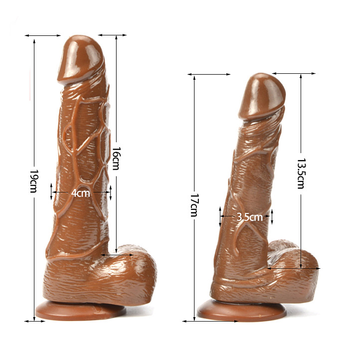 Realistic Dildo Lifelike Big Real Dong Suction Cup