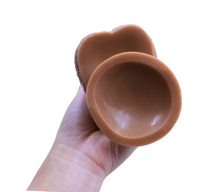 Realistic 10 Inch Big Dildo Silicone Waterproof with Suction Cup