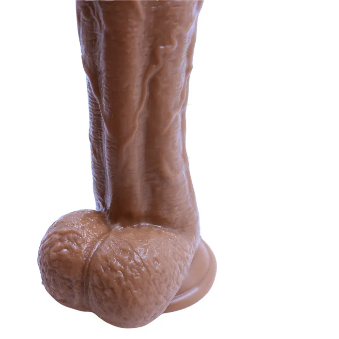 Realistic 10 Inch Big Dildo Silicone Waterproof with Suction Cup