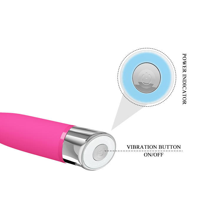 12-Function Vibration Silicone G-Spot Vibrator