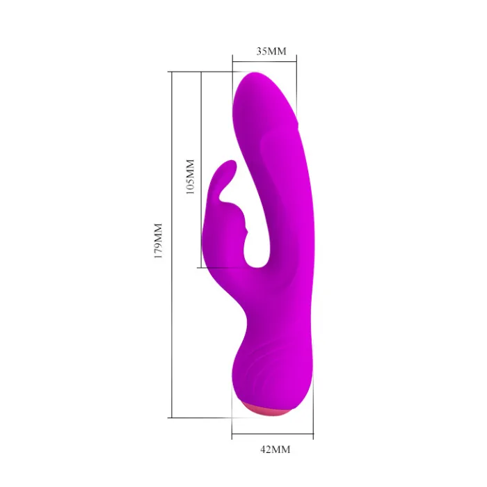 Memory Function USB Rechargeable Rabbit Vibrator