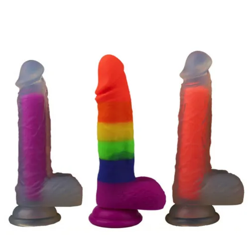 Suction Cup Dildo Anal Butt Plug Silicone Realistic Waterproof Adult Sex Toy