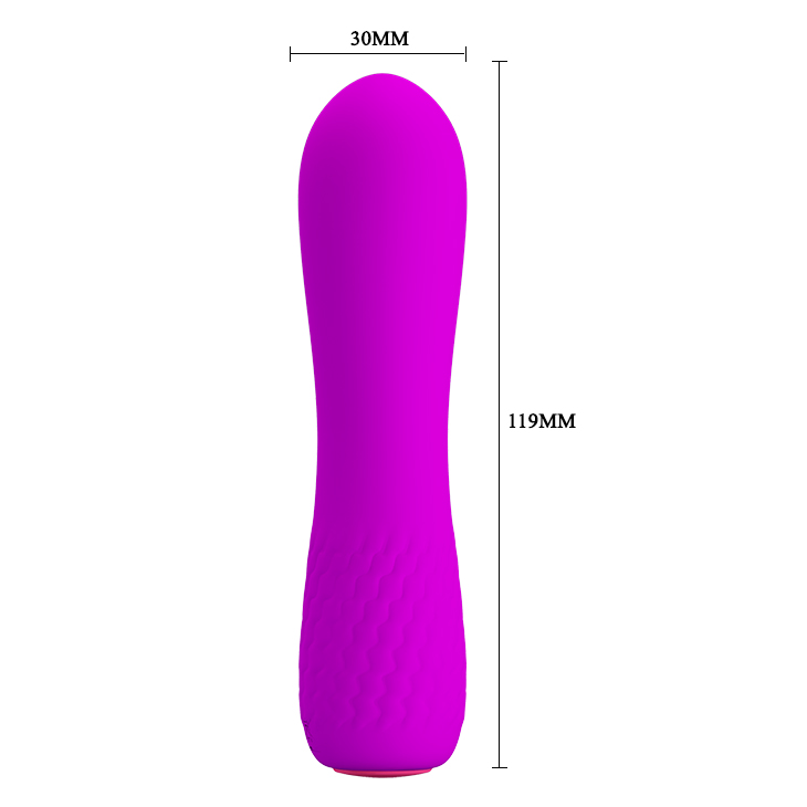 	 12-Function Vibrations USB Rechargeable Silicone Vibrator