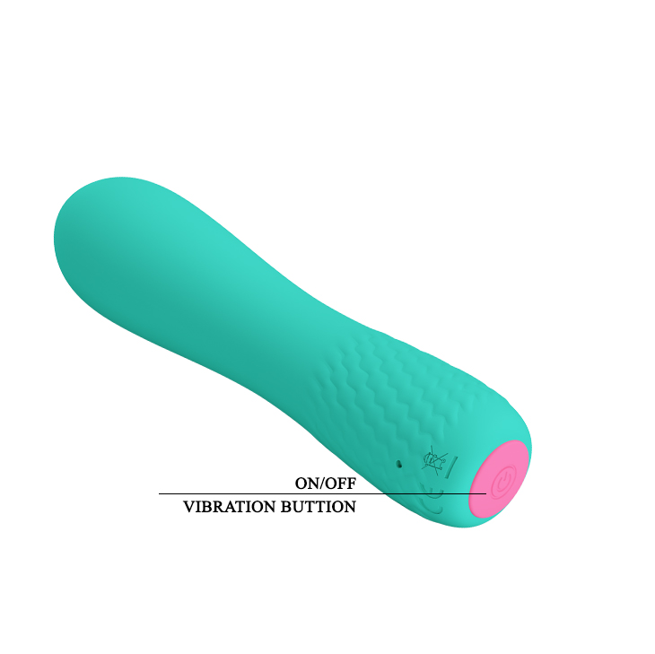 	 12-Function Vibrations USB Rechargeable Silicone Vibrator
