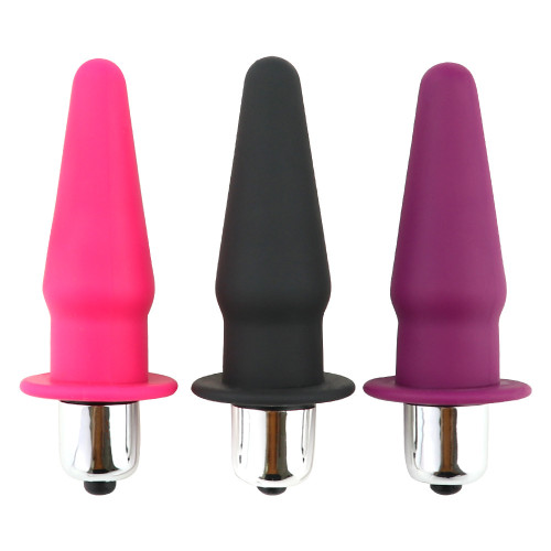 Vibrating Butt Plug Dildo Vibrator​ Anal Plug Silicone Adult Sex Toy