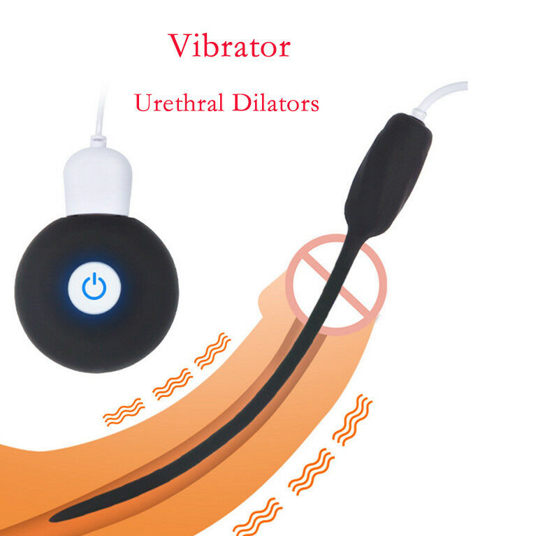 Super Long Silicone Urethral Sounding Plug Stimulation Catheter Dilator Male