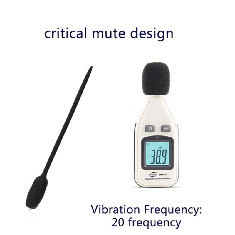 Super Long Silicone Urethral Sounding Plug Stimulation Catheter Dilator Male
