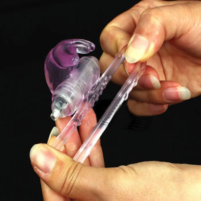 Vibrating Penis Ring Rabbit Vibrator Cock Ring