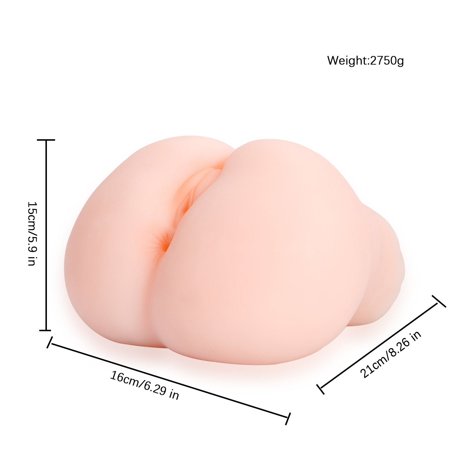 3D Realistic Pussy Anal Ass Doll 01