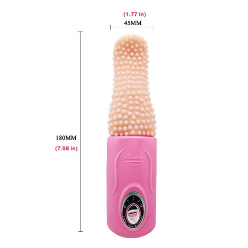 Multi-Speed Tongue Vibrator Vibrating Bullet Egg G-Spot Massager Adult Sex Toys