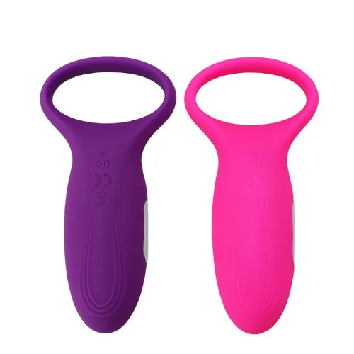 Vibrating Cock Ring USB Rechargeable 7 Speed Penis Ring Vibrator Sex Toy