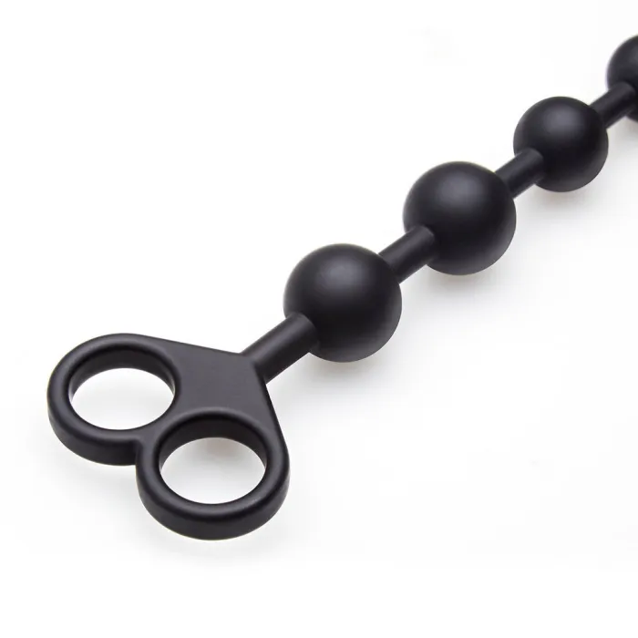 Dragons Tail Silicone Anal Beads Anal Butt Plug 10 Beads