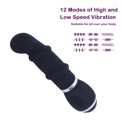 12 Speed Vibrating Dildo
