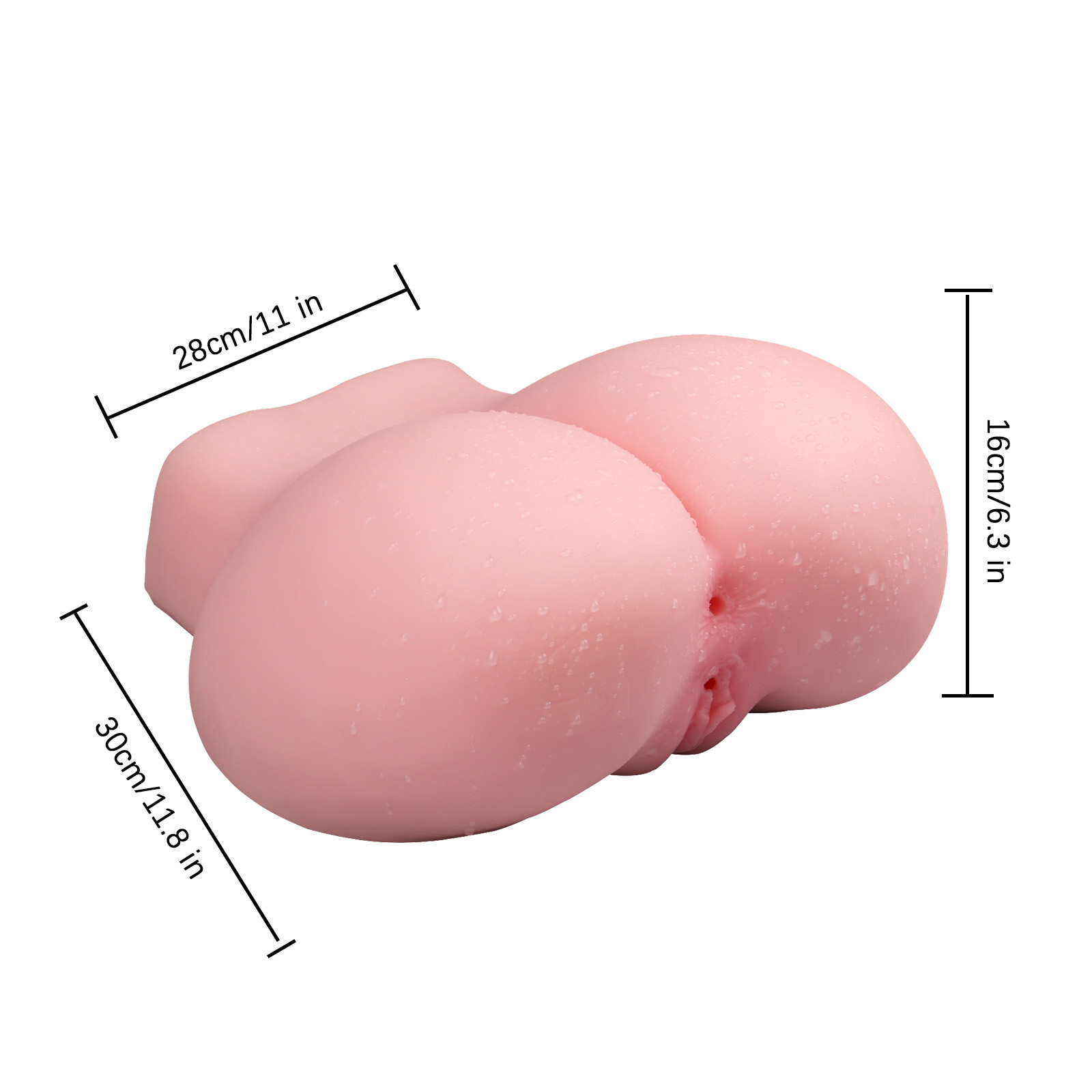 Male Realistic Pussy Vagina Anal Flesh Masturbator
