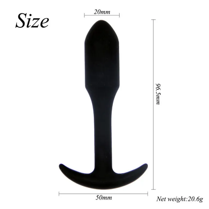Anal Butt Plug Silicone Anal Beads 5PCS/SET