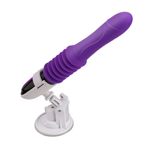 Automatic Telescopic Dildo Vibrator G-spot USB Rechargeable Adult Sex Toys