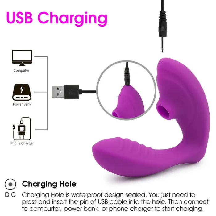 Vibrator Clitoris Suction Stimulation