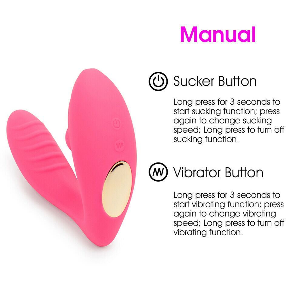  10 Speed Silicone  Sucking Vibrator Clitoris Stimulator 