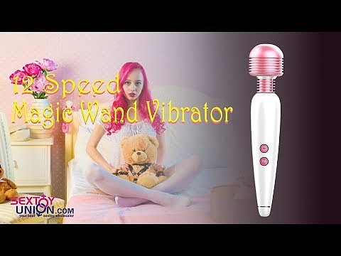 12 Speed Magic Wand Vibrator