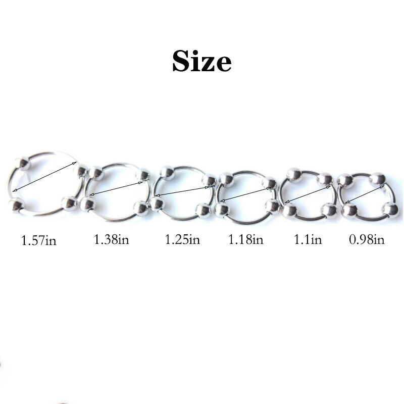 Metal Man Penis Ring Sleeve Impotence Erection Sex Toys Sex Toys For Couples