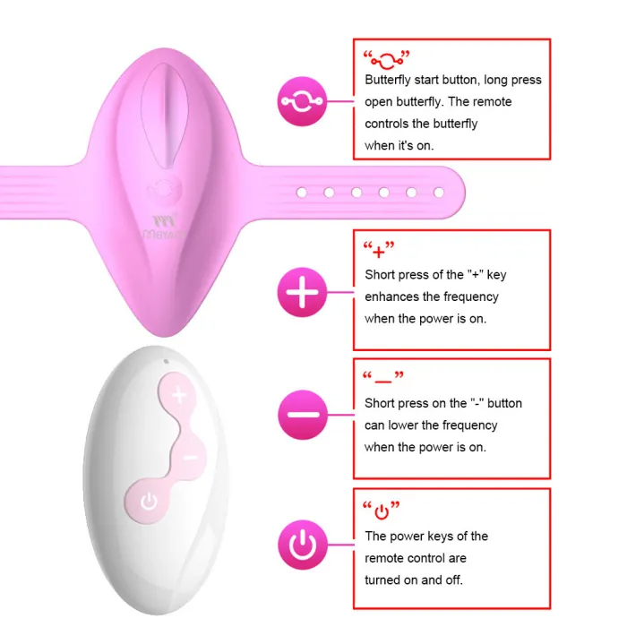 Vibrator Wearable Wireless Remote Control Vibrating Adult Sex Toy for Women
