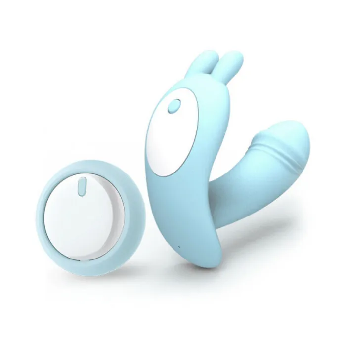 G-Spot Wearable Dildo Vibrator 12 Speed Wireless Remote Control USB Charging