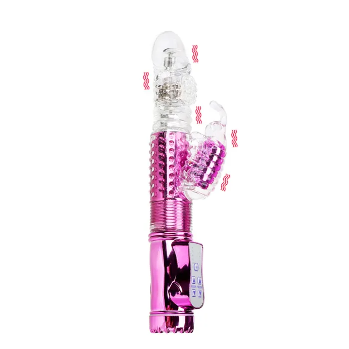 Rechargeable Powerful 10 Speed Rampant Rabbit Vibrator