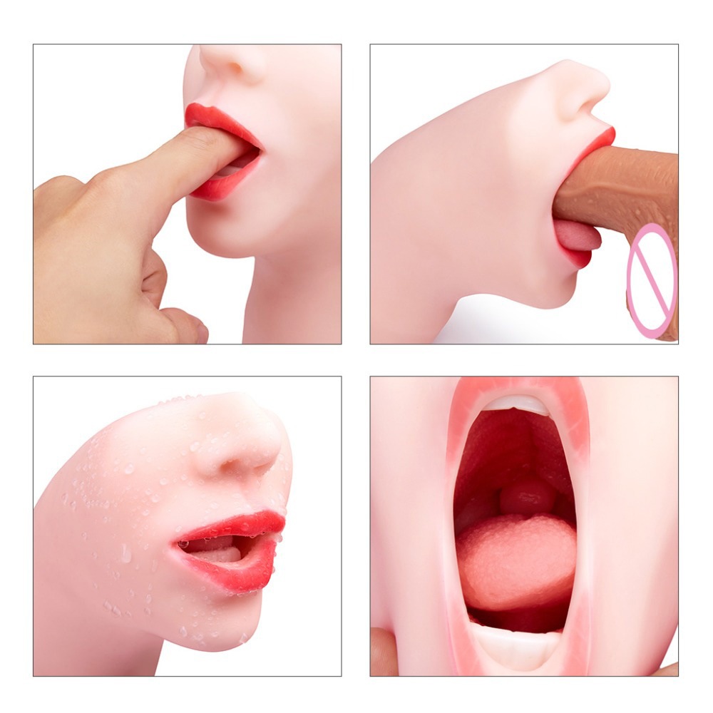  3D Deep Throat Blow Job Sex Dolls 