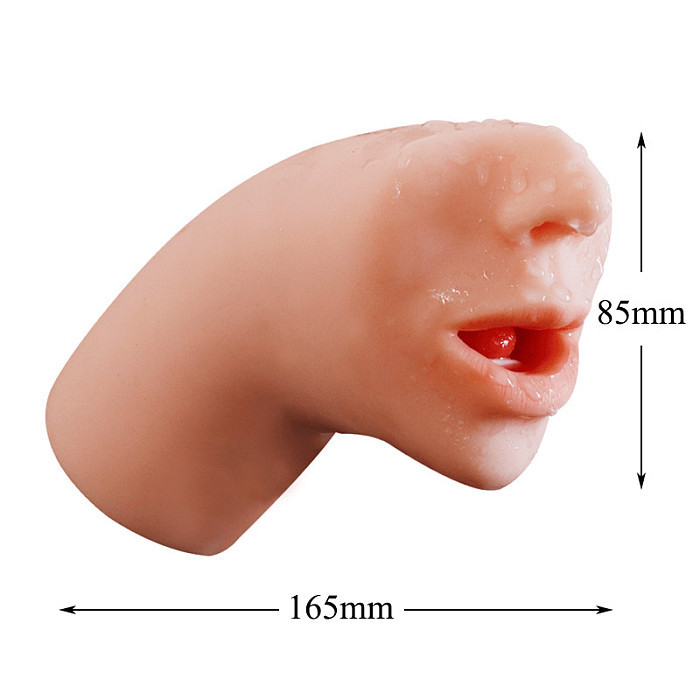 Male Masturbator Realistic Oral 3D Deep Throat Blow Job Sex Dolls