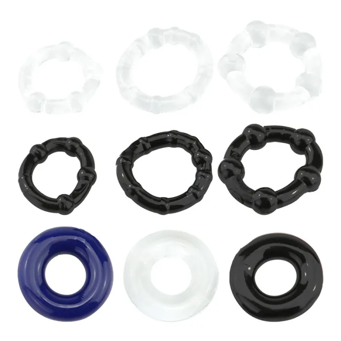 3 PCS Silicone Delay Ejaculation Rings