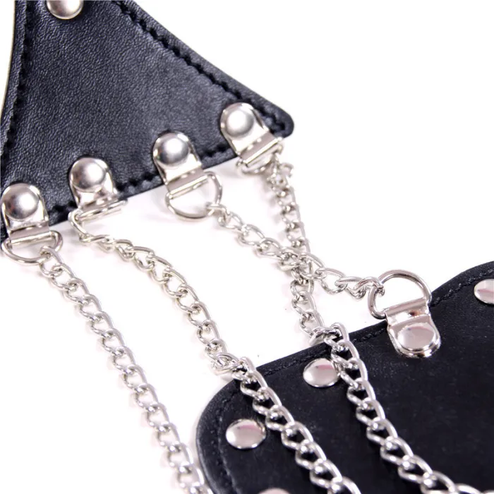 Hollowed-out Chain Panties Thong T Pants Transparent Buttocks