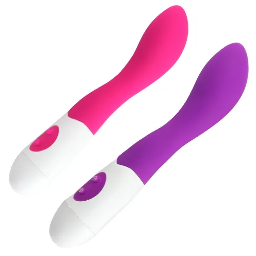 Vibrating Dildo 10 Speeds Vibrator Anal Plug Silicone G-spot Massager
