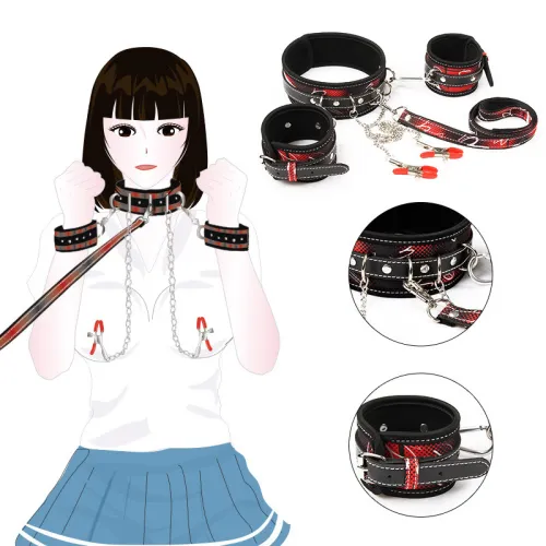 Handcuffs Strap Rope Restraints System Sexy Game