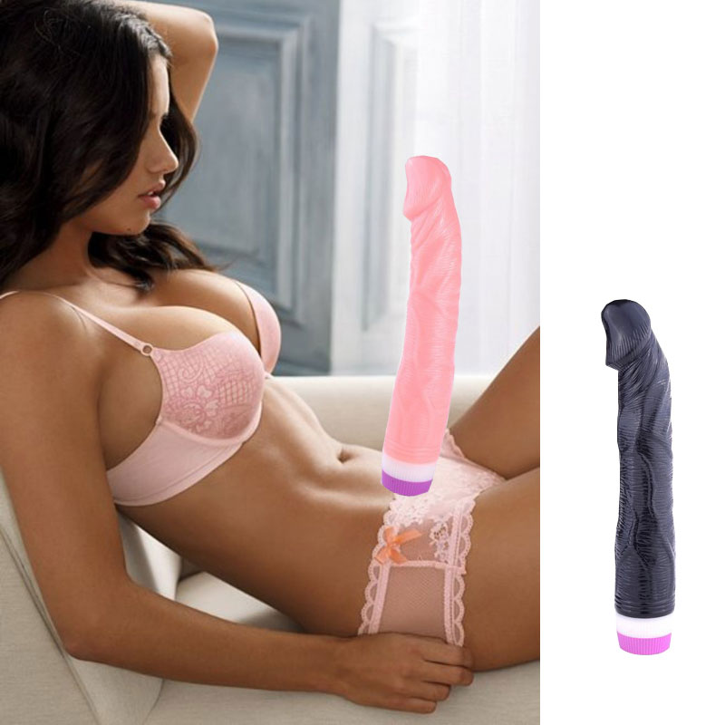 Vibrating Dildo Vibartor G-Spot Massager Adult Sex Toy 