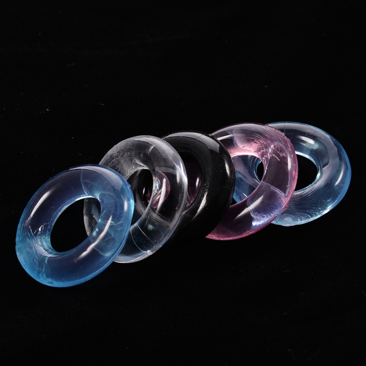 Penis Ring for Long Pleasure Silicone Random Colors