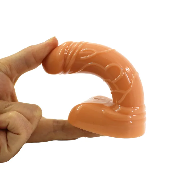 Silicone Anal Plugs Realistic Suction Cup Dildo Anal Butt Plug