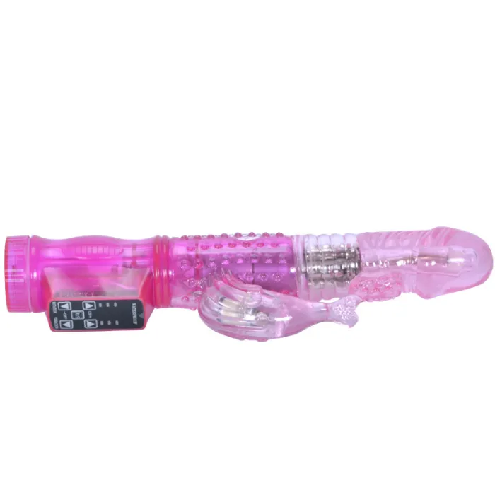 360 Degree Rotating Dildo Multi-Speed Rabbit Vibrator