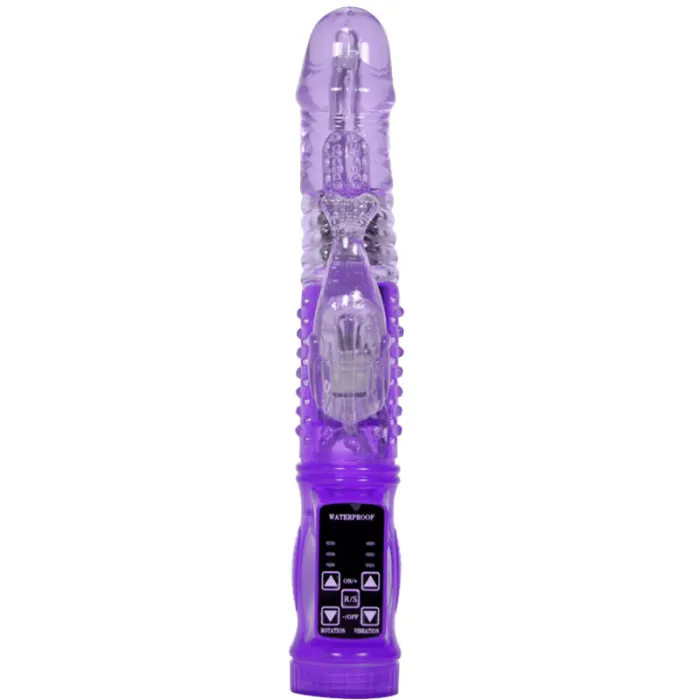360 Degree Rotating Dildo Multi-Speed Rabbit Vibrator