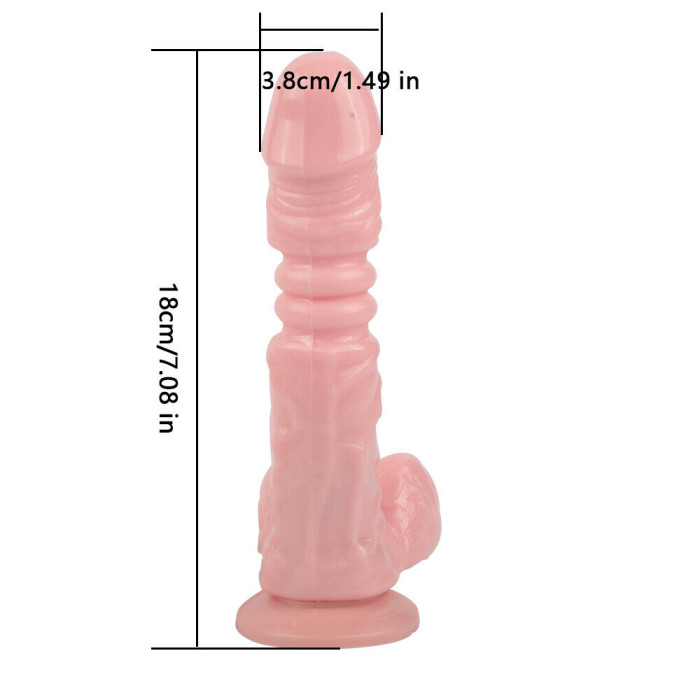 Multi-Speed Rotating Thrusting Dildo With Suction Cup