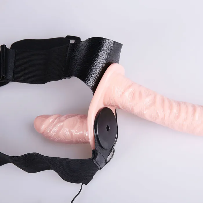 Women Double Vibrating Dildos Strap-On Lesbian