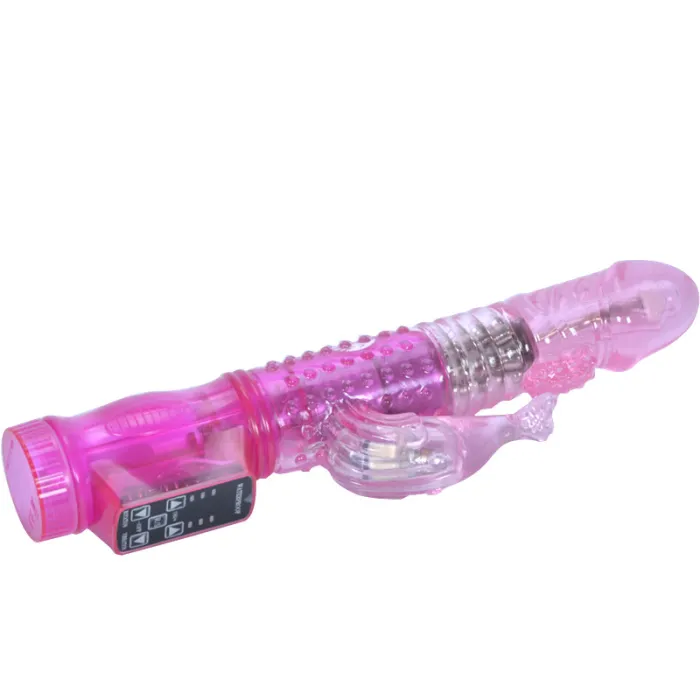 360 Degree Rotating Dildo Multi-Speed Rabbit Vibrator