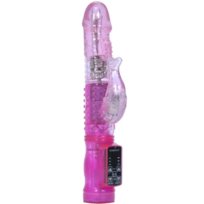 360 Degree Rotating Dildo Multi-Speed Rabbit Vibrator
