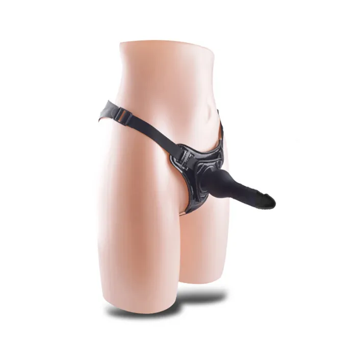 Fantasy Unisex Strap-On Dildo in Black