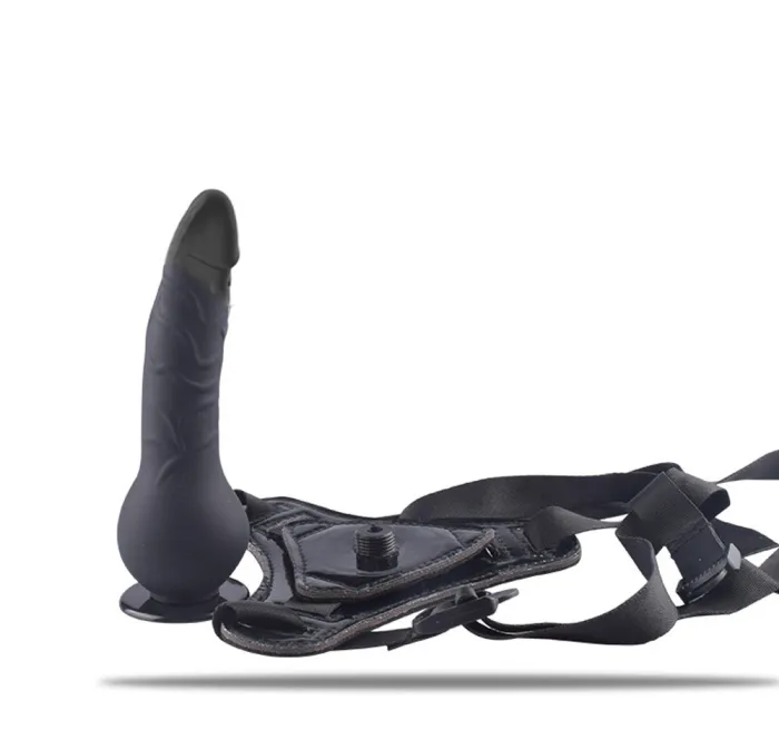 Fantasy Unisex Strap-On Dildo in Black
