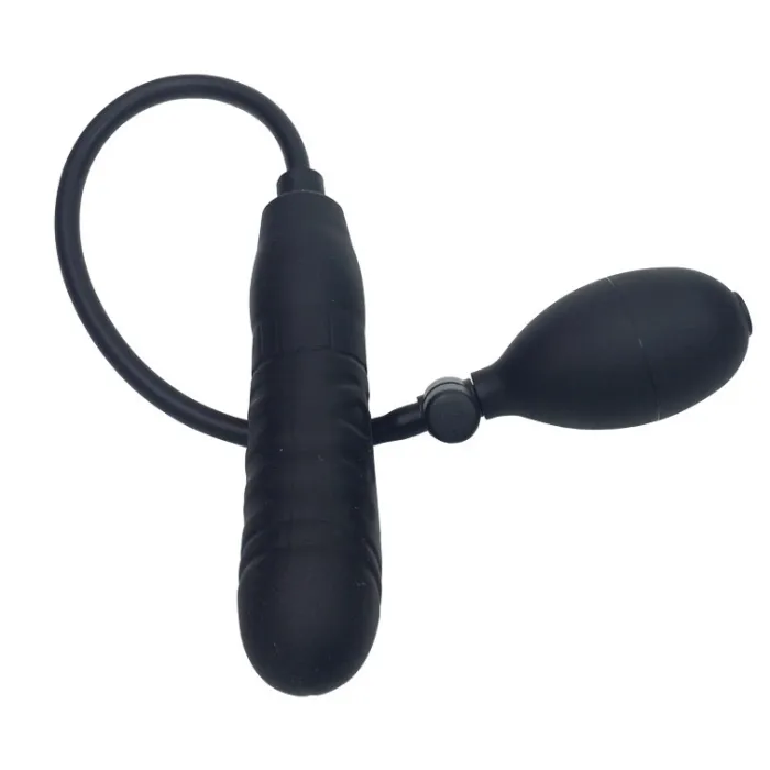 Inflatable Huge Dildo With Pump Realistic Anal Plug
