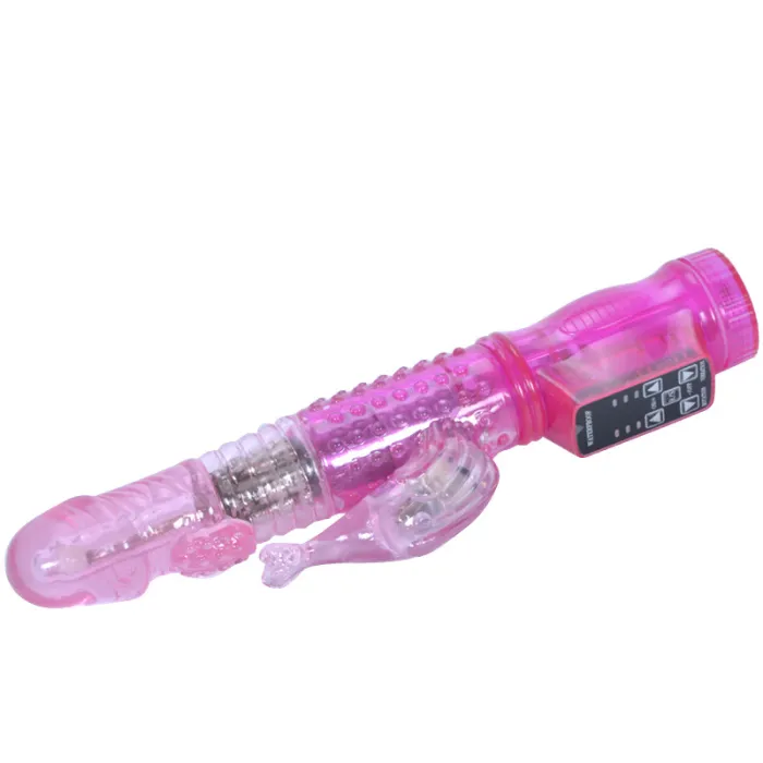 360 Degree Rotating Dildo Multi-Speed Rabbit Vibrator