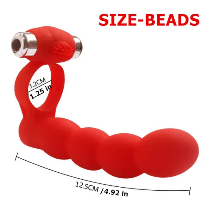 7 Speed Vibrating Penis Ring Rabbit Dildos Unisex