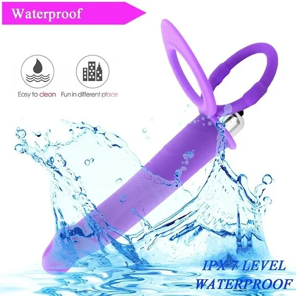 Double Penetration Strapon Dildo Vibrator